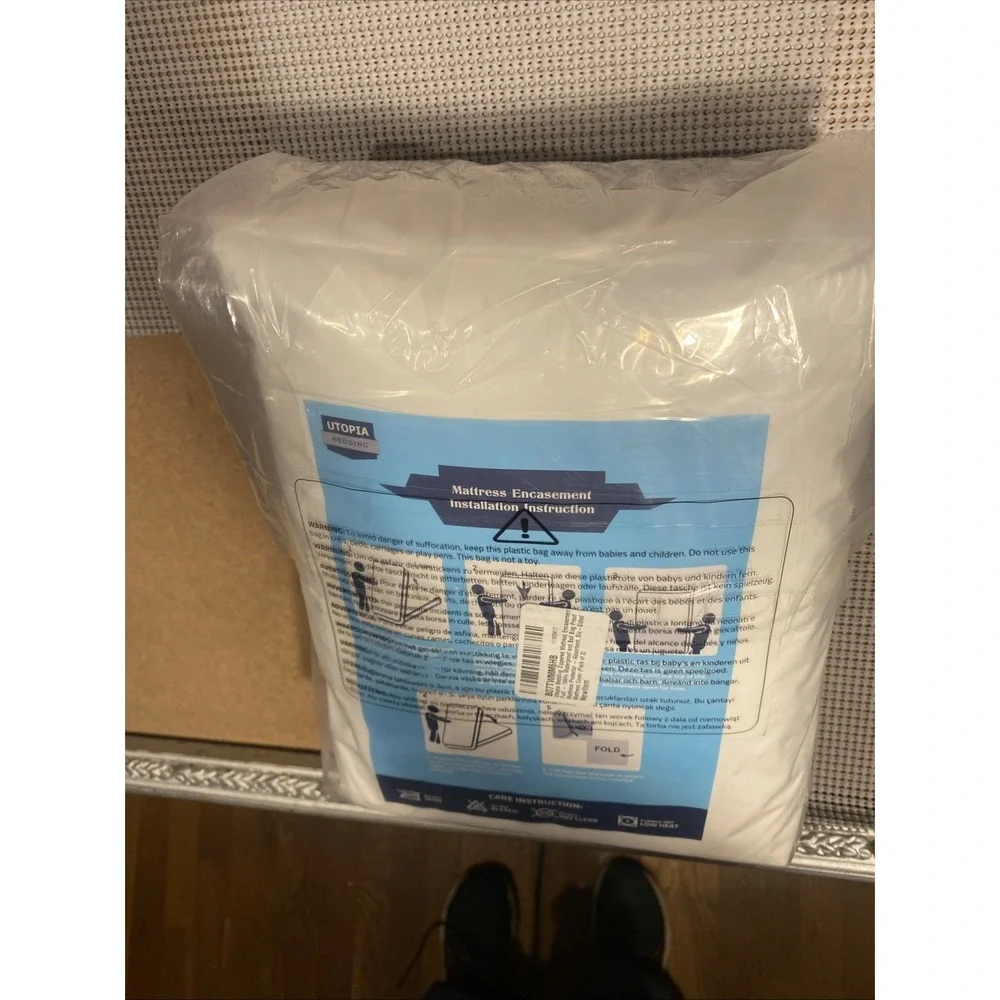 Utopia Waterproof Mattress Encasement Full Pack Of ‎ Two